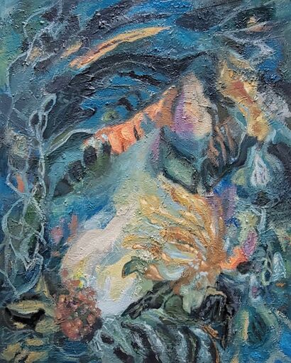A Clearing in Time - a Paint Artowrk by Pearl Brunings
